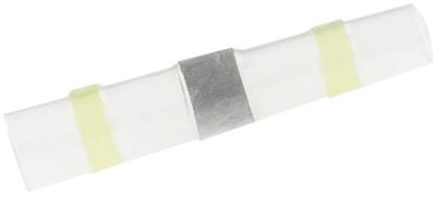 PRO-TIE® - Stootverbinder Soldeertin en Krimpkous Lijm 4-6 Geel (Zak 100 stuks) - PRO-TIE