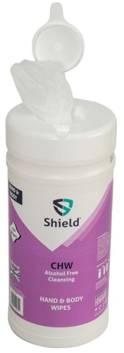 Reinigende Hand- en Lichaamsdoekjes voor Patiënten – 150 stuks | Shield CHW | Zachte Vochtige Wegwerpdoekje