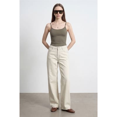 Hoge Taille Wijde Jeans