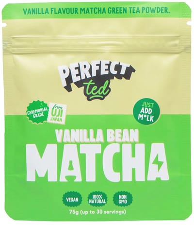 Perfect Ted Matcha poeder - Ceremoniële matcha met vanillesmaak - 75g