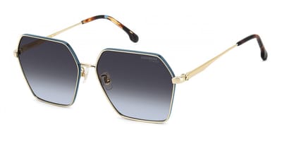 Carrera CARRERA 3057/S Gold teal 60/15/140 WOMAN Zonnebrillen