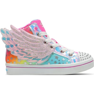 Skechers Twinkle Toes Peuterschoenen - Zwart - Maat 28 - Plastic