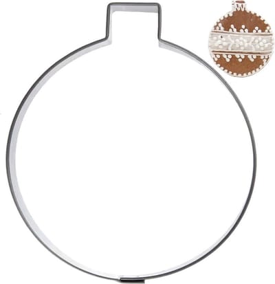 Koekjessnijder Edelstaal 7 cm - Vormen - Uitsteekvorm - Cookie - Cutter - Uitsteekvormpjes - Koekjes - Bakken