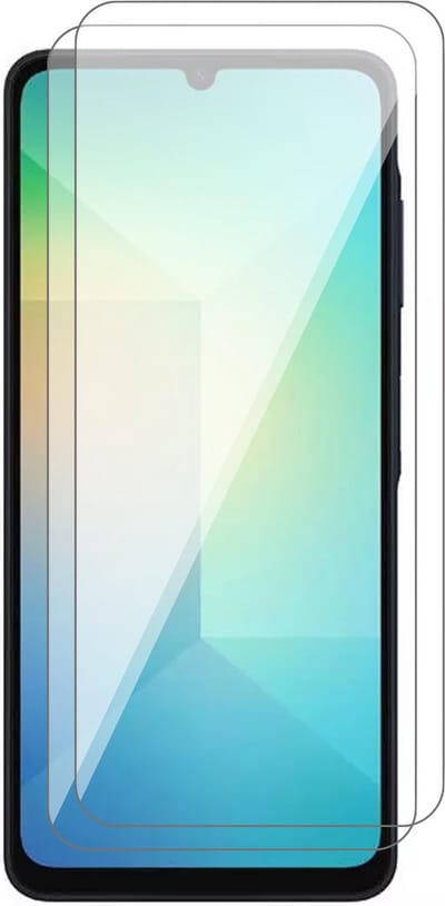 Screenprotector geschikt voor Samsung Galaxy A06 - 2x Glas Screen Protector