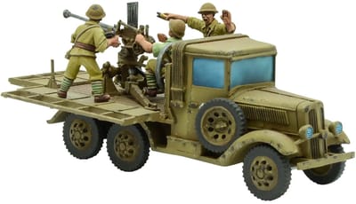 Isuzu type 98 Machine cannon carrier(Bolt action nieuw)