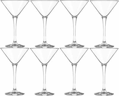 Royal Leerdam Cocktailglazen - 8x stuks - Martini - glas - 250 ml - Cosmopolitan/Margarita