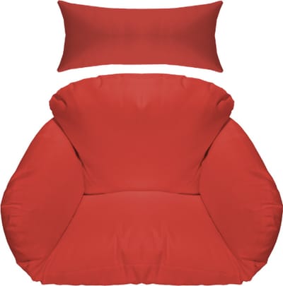 Rijoka Hangstoel Kussen - 5delig | Rood