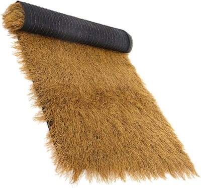 Kunstmatige rieten dakrol - Synthetisch stro - Buitenruimte verfraaien - Waterdicht PE materiaal - 0.5 x 5m - Natuurlijk