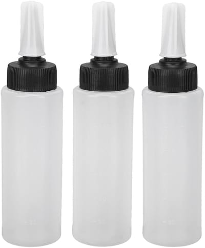 Dailygoody - Haarverf Applicator Fles - Herbruikbare Shampoo Fles met Deksel - Ideaal voor Thuis en Salon Gebruik - Handig en Praktisch - Voor Verf en
