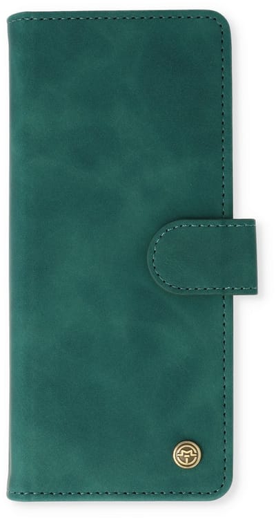 Casemania Hoesje Geschikt voor Samsung Galaxy Z Fold 4 - Emerald Green - Portemonnee Book Case