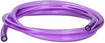 cyclingcolors Benzineslang, brandstofslang, dubbele dikte, paars, doorschijnend, auto, motorfiets, grasmaaier, Ø 5 mm x 1 meter