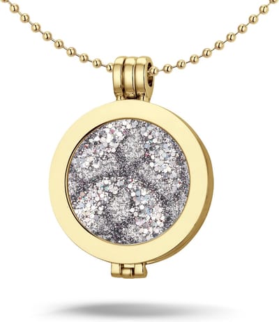 Montebello Ketting Aleyna G - Staal - Messing - ∅35mm - Coin - 3-delig - 80cm