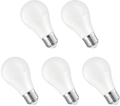 Spectrum LED Lamp E27 8.5W - 24V - 850 Lumen - 3000K Warm wit - Gezellig licht - Energiezuinig - 5 stuks