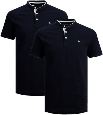 Jack & Jones Heren poloshirt 2 pack Paulos Mao