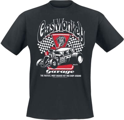 Gas Monkey Garage Badass Gas Monkey Garage Heren T-shirt - zwart - S