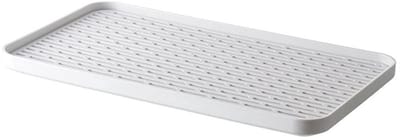 Dailygoods- Afdruiprek Dubbellaags Antislip - Afdruiprek Keuken - Droogrek - Opslag - Maat M 30,9 x 17,5 x 2,4 cm - PP Materiaal