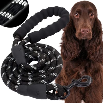 Springos Hondenriem - Looplijn - Trainingslijn - Hondenlijn -- 3 M - Tot 50 Kg