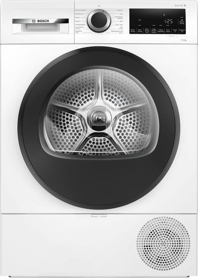 Bosch WQG133DBNL - Serie 6 - Wasdroger - Warmtepompdroger - 8 kg - Stil - Droogt zoals jij wilt met Auto Dry - Easyclean filter - Trommelverlichting