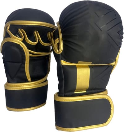 Bokshandschoenen Volwassenen - Trainingshandschoenen Kickboksen - Fitness Training - Ademende Vulling Hoge Dichtheid - ca. 22 x 12 cm