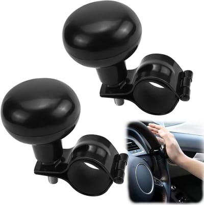 Universele Stuurknop Spinner - 2 Stuks Stuurhulp voor Auto, Vrachtwagen en Tractor - Verstelbare Stuurknop voor Boot en Grasmaaier Accessoires