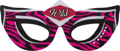 Unique Masker Bachelorette Multicolor 6 Stuks