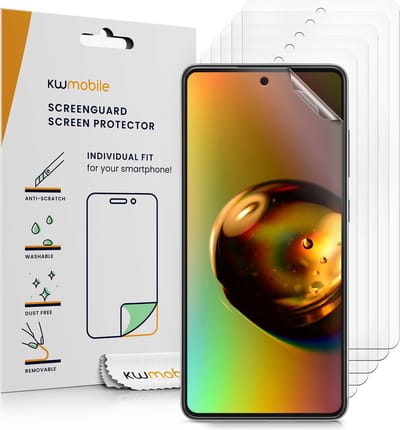 kwmobile 6x screenprotectors geschikt voor Samsung Galaxy A52 / A52 5G / A52s 5G - beschermende folie voor smartphone