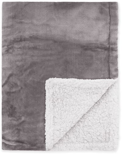 Byrklund Plaid Snowy Hug - 150x200 - 100% Polyester - Antraciet