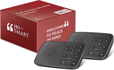 Draadloze Twee-Weg Intercom voor Thuisgebruik - Volledig Duplex Huisintercomsysteem met 1200 Meter Bereik