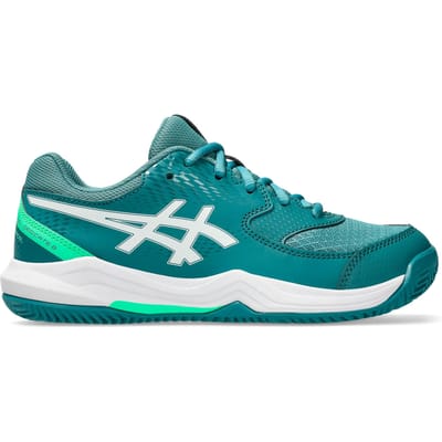 ASICS GEL-DEDICATE 8 PADEL GS Padel schoen Kinderen-petrolblauw, wit