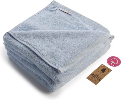 ARTG® Towelzz - AR035 - Handdoekset - 100% Katoen - 50 x 100 cm - Lichtblauw - Light Blue - Set 5 stuks