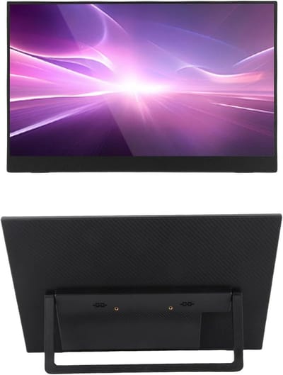 Draagbare Monitor - Extra Scherm - Multitasking - 120Hz Verversingssnelheid - 156 Inch - Zwart