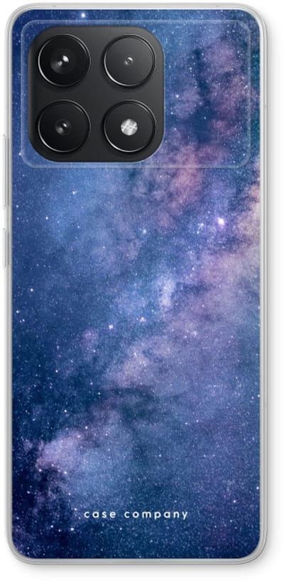 Case Company® - Hoesje geschikt voor Xiaomi Poco F6 Pro hoesje - Nebula - Soft Cover Telefoonhoesje - Bescherming aan alle Kanten en Schermrand
