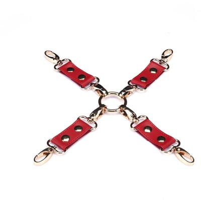 Liebe Seele - Bright Red - PU Lederen Hogtie - Vegan