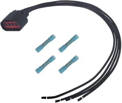 Auto Blower Motor Resistor Connector Wire Harness Pigtail Assembly Vervang WPT688 - Compatibel met Ford Expedition 2010-2017 - F-150 2010-2014 - Compatibel met Lincoln Navigator 2011-2017