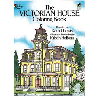 The Victorian House Colouring Book - Daniel Lewis