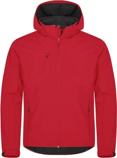 Clique Basic Hoody Softshell 020912 - Rood - XS
