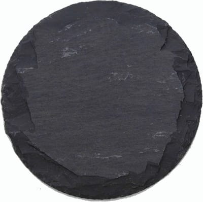 Leisteen bord rond 25 cm leisteen bord leisteen bord serveerbord serveerbord leisteen bord decoratie smal placemat