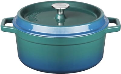 Gietijzer Braadpan 28cm - Geschikt voor Hoge Temperaturen - Kwalitatief Edelstaal - Ideaal voor Stoofgerechten