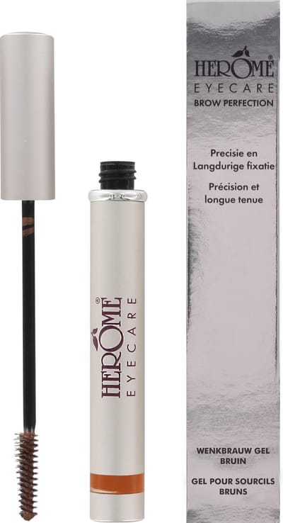 Herome Eye Care Wenkbrauwgel Bruin - Brow Gel - Wenkbrauwgel en Wenkbrauwmascara in één - 6 ml