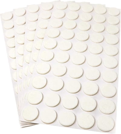 Zelfklevende Viltglijders - Meubel- en Vloerbescherming Rond 22 mm (250 Stuks)