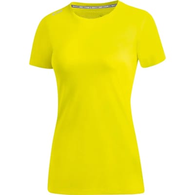 Jako Run 2.0 T-Shirt Dames - Fluogeel | Maat: 34