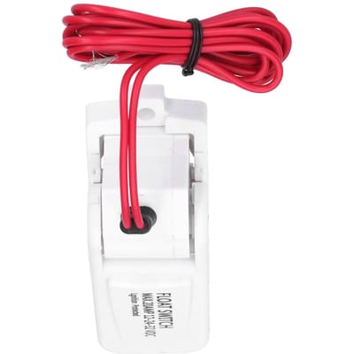 Interrupteur à flotteur Électrique Automatique Sécurité Nettoyage Facile Utilisation Interrupteur de Pompe de Cale pour Ingénierie Électronique DC32V 24V 12V red