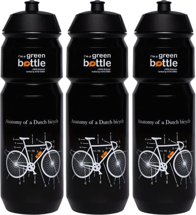 Retulp Bio Bidon pakket Fiets - Bidons - Waterflessen - Sport - Waterfles - Drinkfles - Bidon - 750 ml - 3 stuks