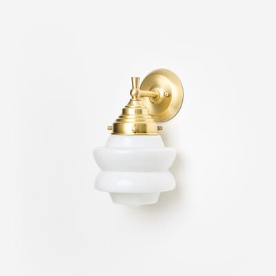 Wandlamp Small Top Royal Messing - Art Deco Trade