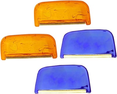 Pluisverwijderaars Kleding - Kledingborstels - Kleding Onderhoud - Handmatig Scheerapparaat - 4 Stuks - Diverse Kleuren
