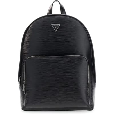 GUESS vrijetijdsrugzak rugzak met laptopvak Milano Backpack Black zwart