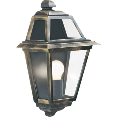 Searchlight Buitenwandlamp New Orleans, halve lantaarn