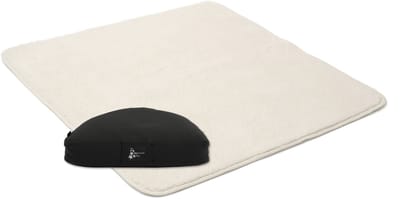 Yoga-Set Calm Edition - Meditation natur 100 x 100 cm