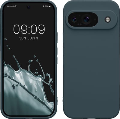 kwmobile telefoonhoesje geschikt voor Google Pixel 9 - Hoesje voor smartphone - Precisie camera uitsnede - In leisteen