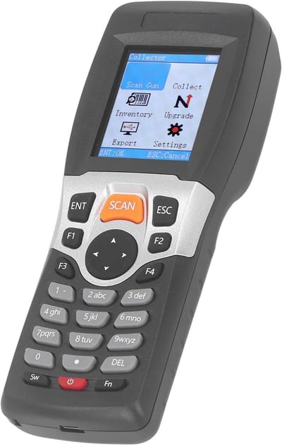 Draadloze Barcodescanner - Inventaris Scanner - Voorraad Beheer - 2.2 inch TFT Kleurenscherm - 20 x 9 x 7 cm